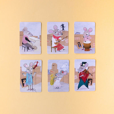 Londji Animal Big Band Families Card Game