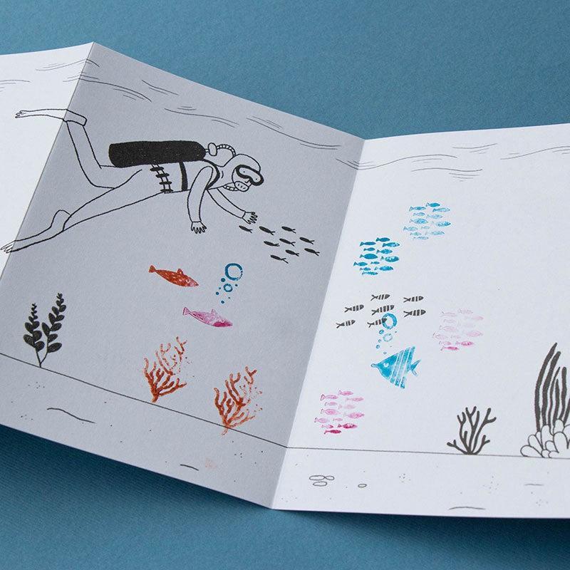 Londji Calm Stamps Sea