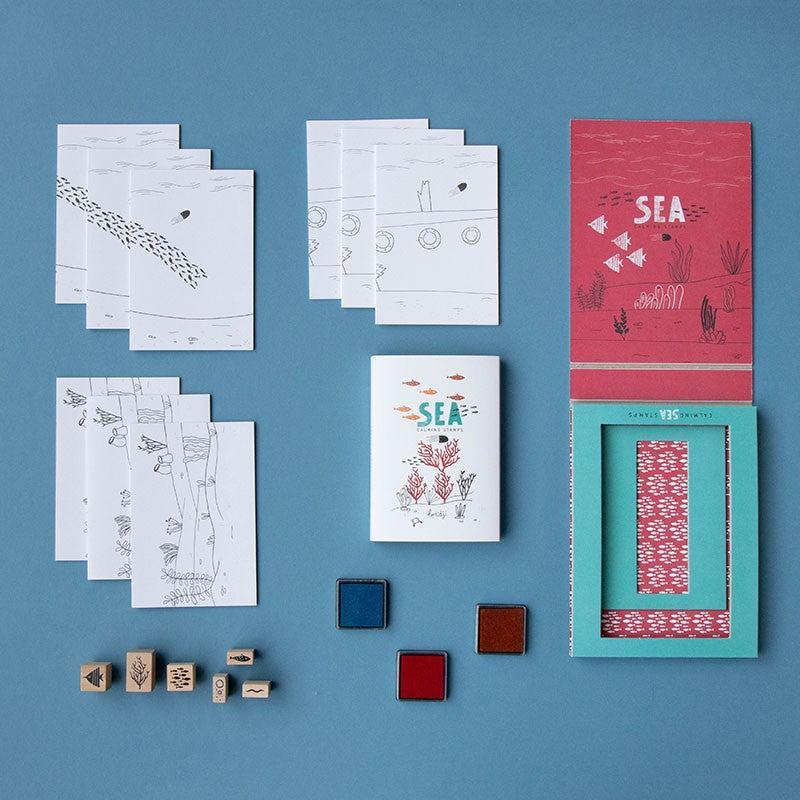 Londji Calm Stamps Sea