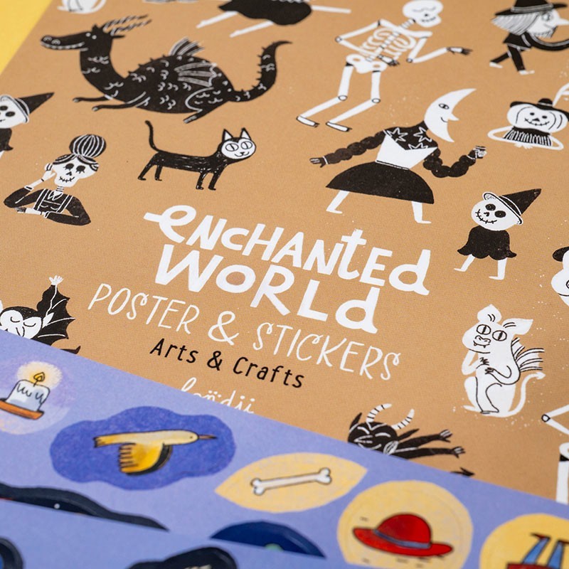 Londji Enchanted World Poster&Stickers