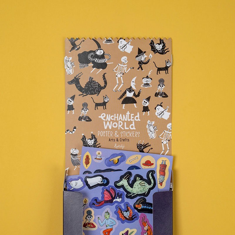 Londji Enchanted World Poster&Stickers