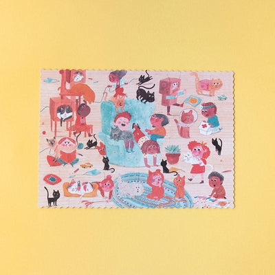 Londji Pocket Puzzle Cat's & Dog's - Studio Play