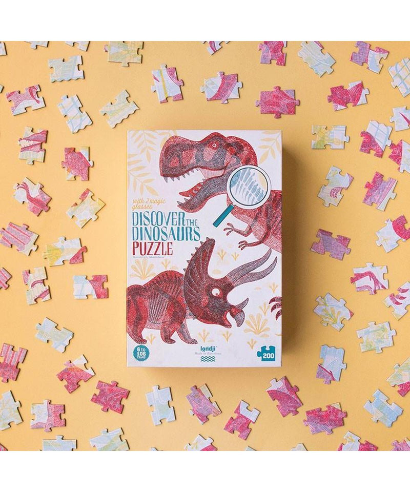 Londji Puzzel Discover The Dinosaurs - Studio Play