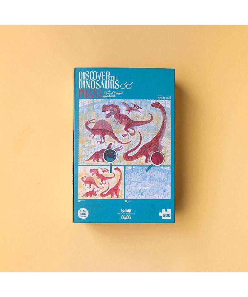 Londji Puzzel Discover The Dinosaurs - Studio Play