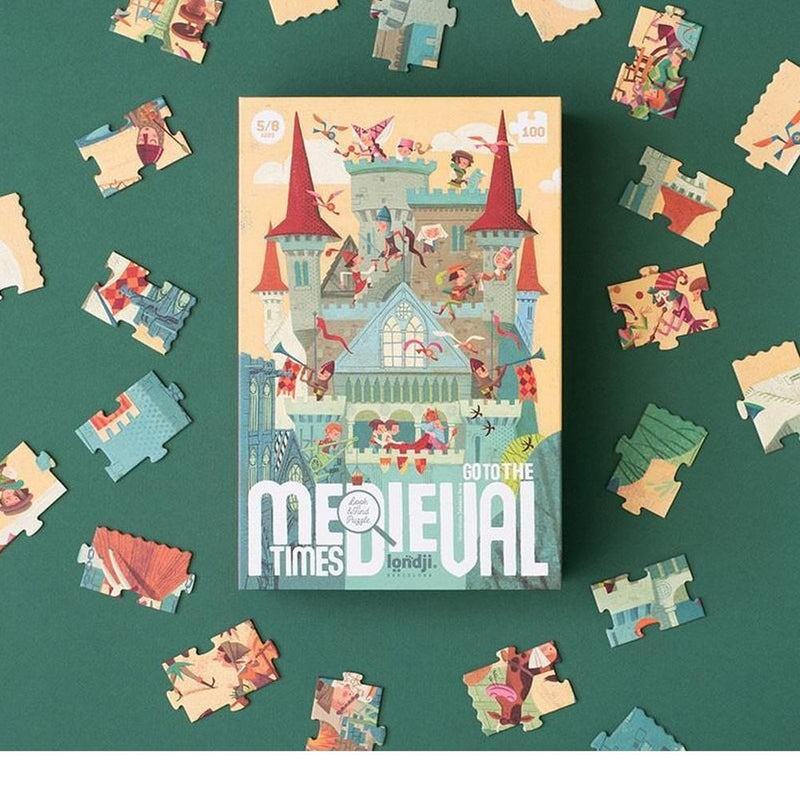 Londji Puzzel Go To Medieval Times - Studio Play
