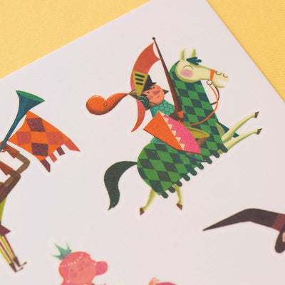 Londji Temporary Tattoo Chevaliers
