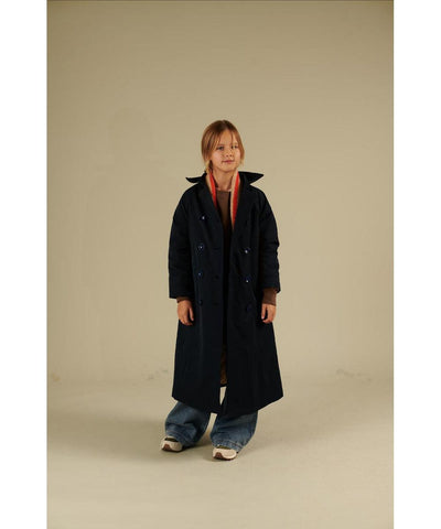 Long Live The Queen Trenchcoat Dark Navy
