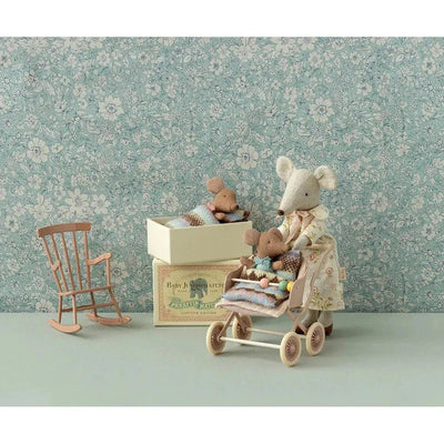 Maileg Baby Mouse Sleepy Wakey Blue NEW - Studio Play
