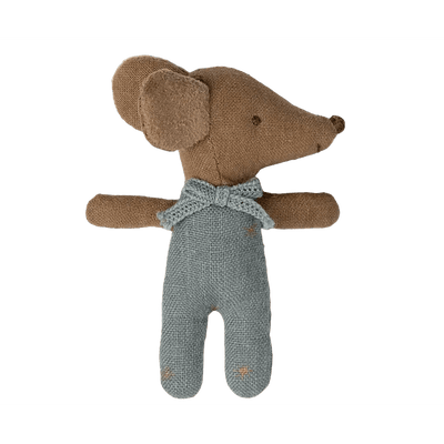 Maileg Baby Mouse Sleepy Wakey Blue NEW - Studio Play