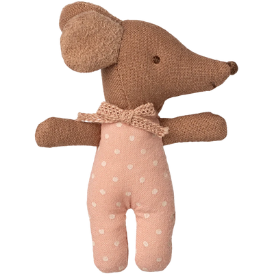 Maileg Baby Mouse Sleepy Wakey Rose