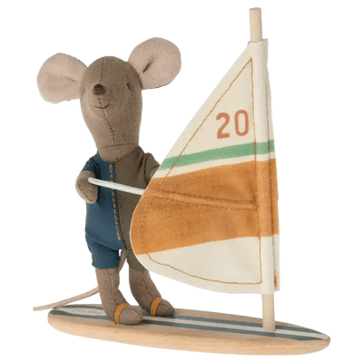 Maileg Beach Mice Surfer Little Brother - Studio Play