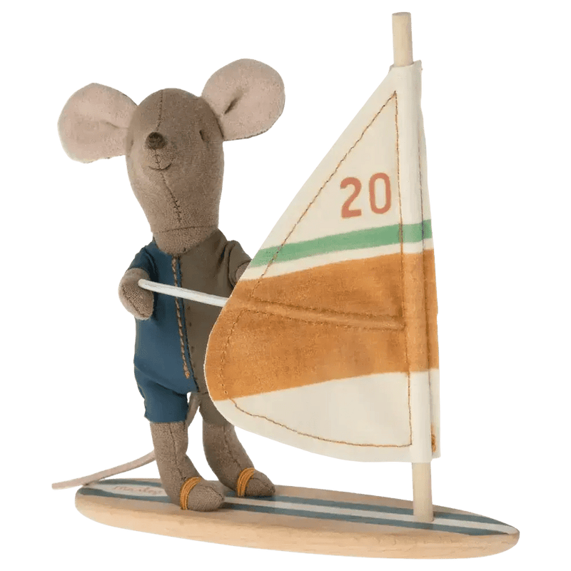 Maileg Beach Mice Surfer Little Brother - Studio Play