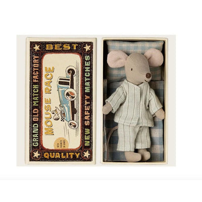 Maileg Big Brother mouse in matchbox VII - Studio Play