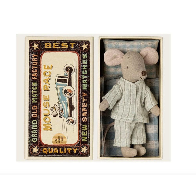 Maileg Big Brother mouse in matchbox VII - Studio Play