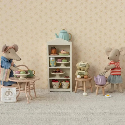Maileg Café Set Mouse Big Pale Pink - Studio Play