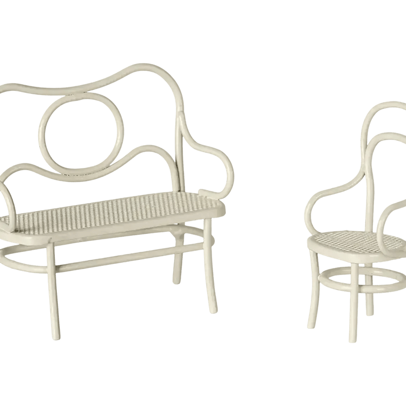 Maileg Café Set Mouse Small Off White