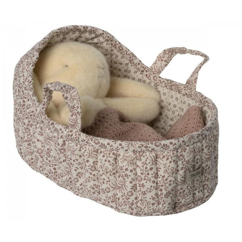 Maileg Carry Cot Large Off White - Studio Play