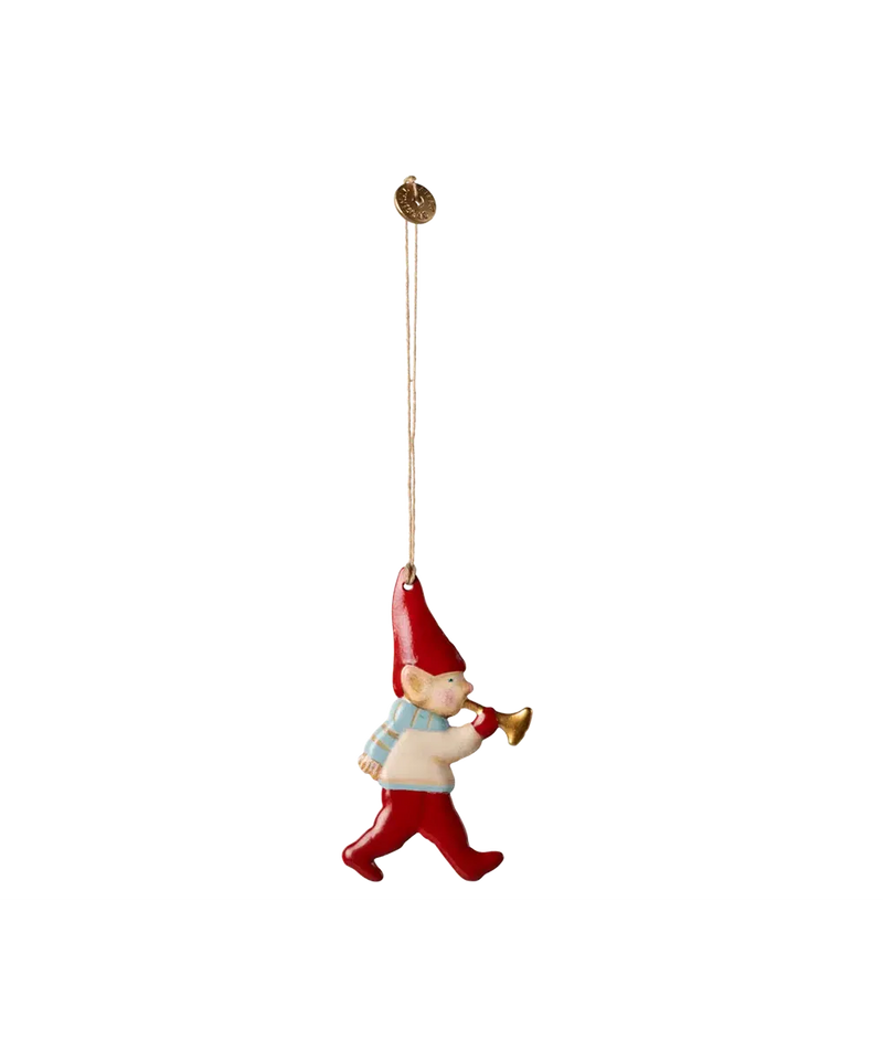 Maileg Christmas Ornament Pixy-Trumpet
