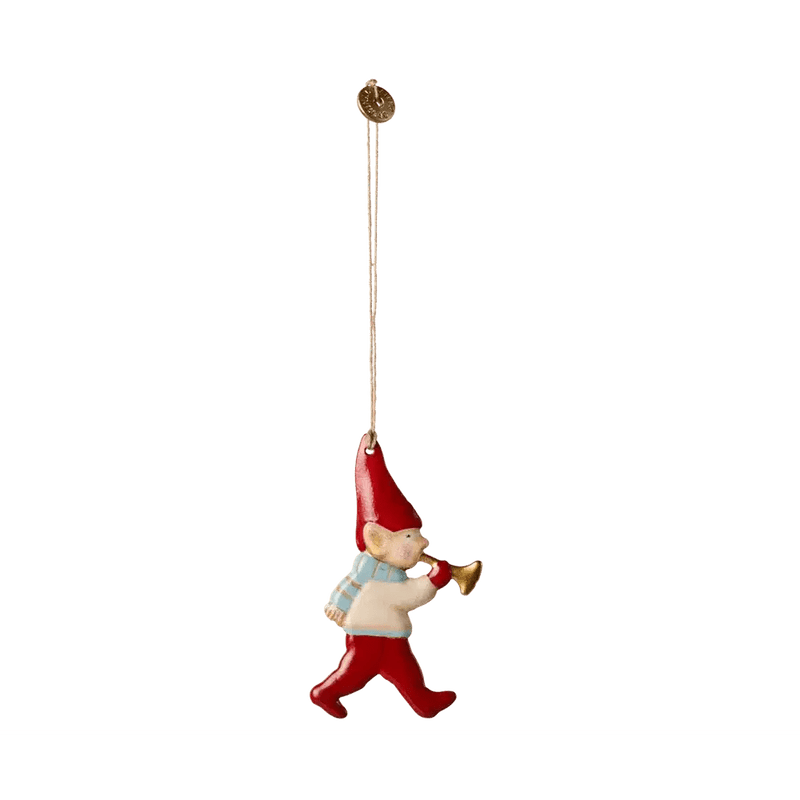 Maileg Christmas Ornament Pixy - Trumpet - Studio Play