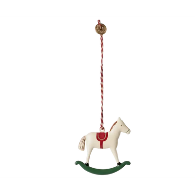 Maileg Christmas Ornament Rocking Horse