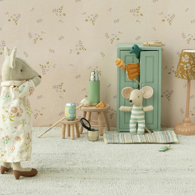 Maileg Closet Mouse Soft Blue