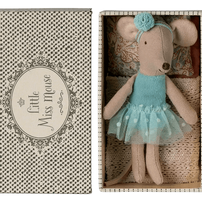 Maileg Dance Mouse In Daybed Little Sister - Studio Play
