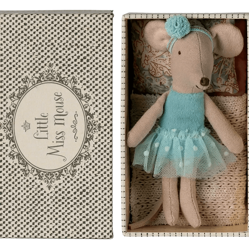 Maileg Dance Mouse In Daybed Little Sister - Studio Play