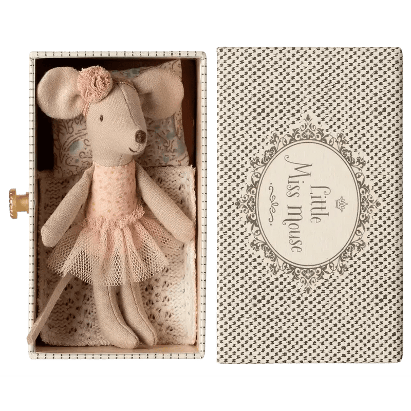 Maileg Dance Mouse In Daybed Little Sister - Studio Play