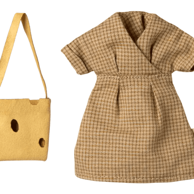 Maileg Dress And Bag Mum Mouse - Studio Play