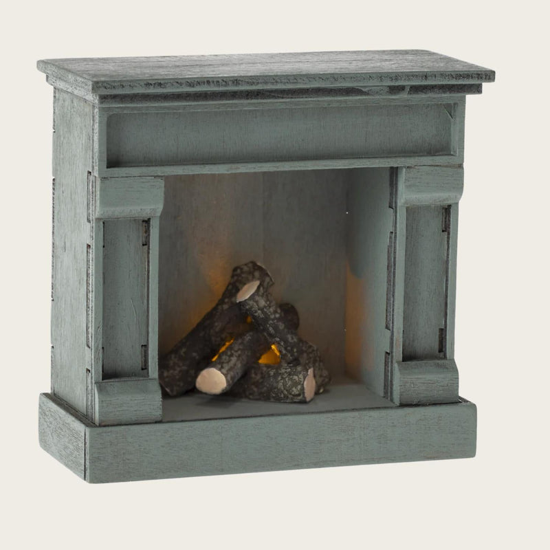Maileg Fireplace Blue