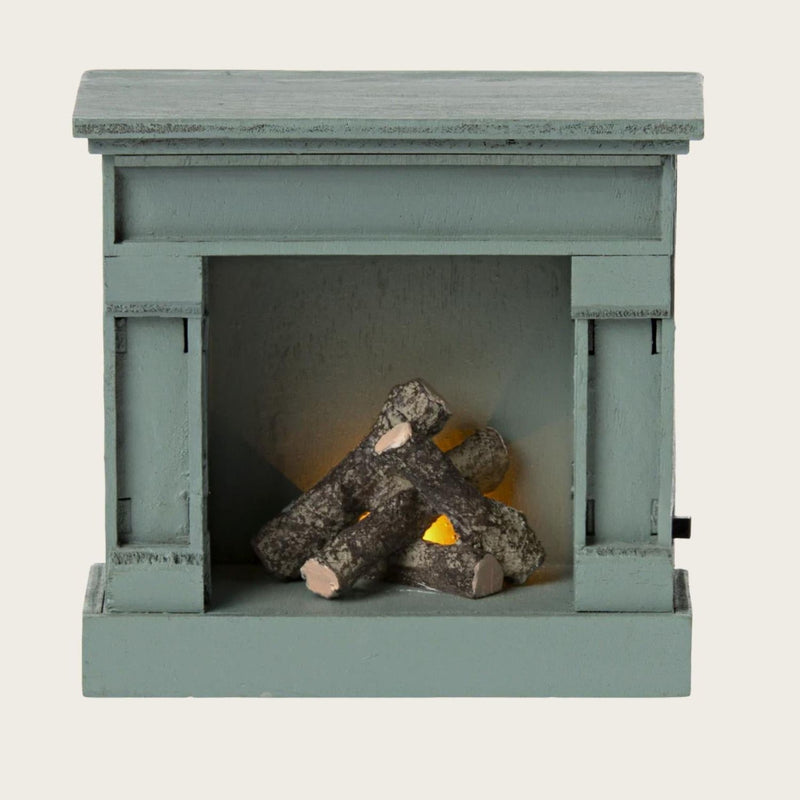 Maileg Fireplace Blue