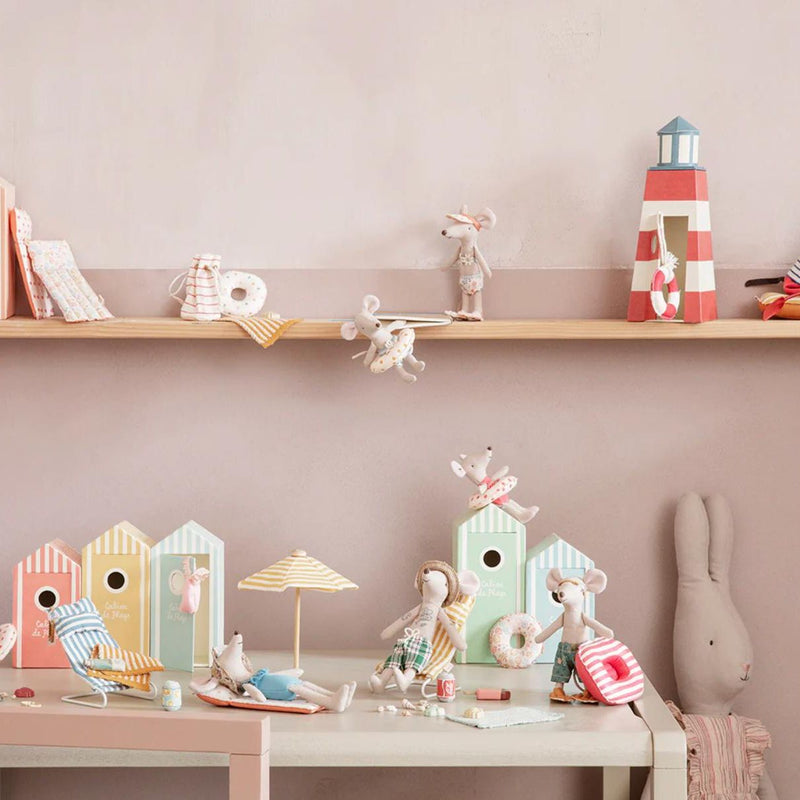 Maileg Float Small Mouse Multi Dot - Studio Play