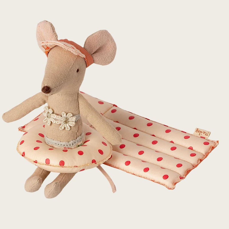Maileg Float Small Mouse Red Dot
