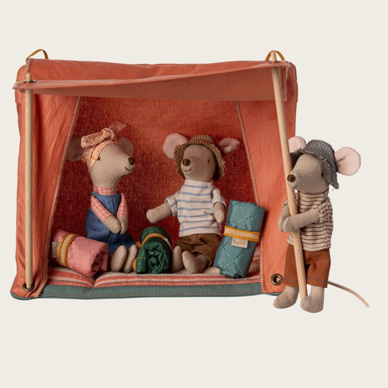 Maileg Happy Camper Tent, Mouse II - Studio Play