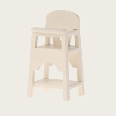 Maileg High Chair Mouse Off - White - Studio Play