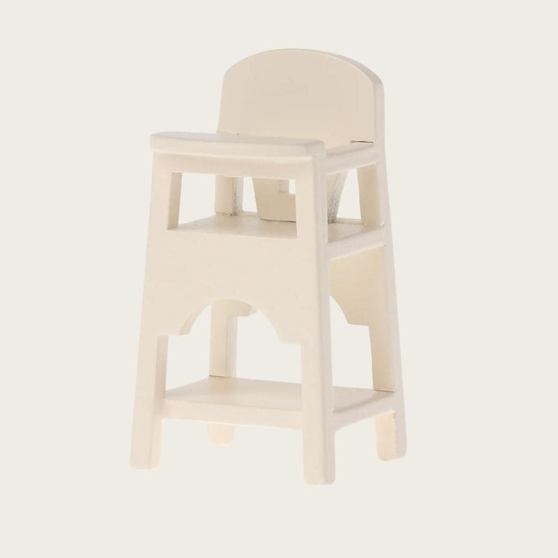 Maileg High Chair Mouse Off - White - Studio Play
