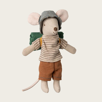 Maileg Hiker Mouse Big Brother Thin Stripes - Studio Play