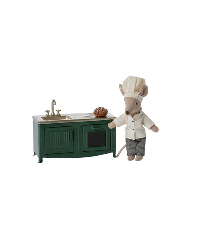 Maileg Kitchen, Mouse Dark Green