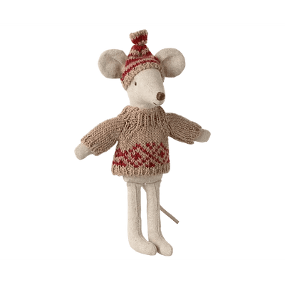 Maileg Knitted Sweater And Hat For Mum Mouse - Studio Play