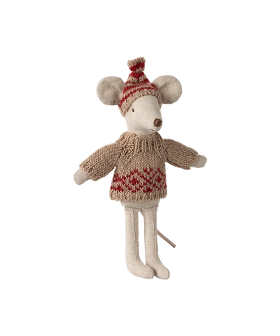 Maileg Knitted Sweater And Hat For Mum Mouse
