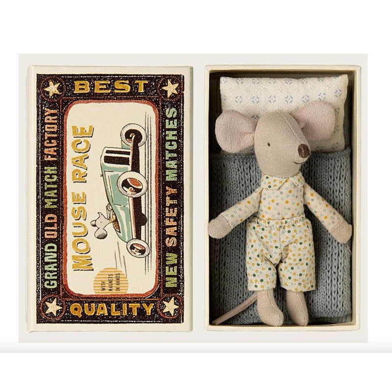 Maileg Little brother mouse in matchbox V - Studio Play