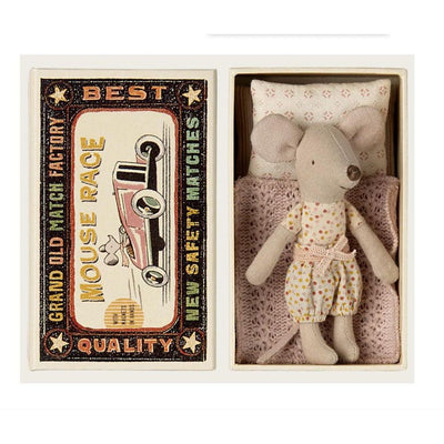 Maileg Little Sister mouse in matchbox V - Studio Play