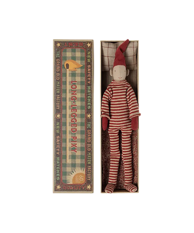 Maileg Long Legged Pixy In Matchbox