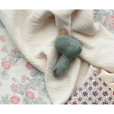 Maileg Lullaby Friends Rhino Rattle Pine