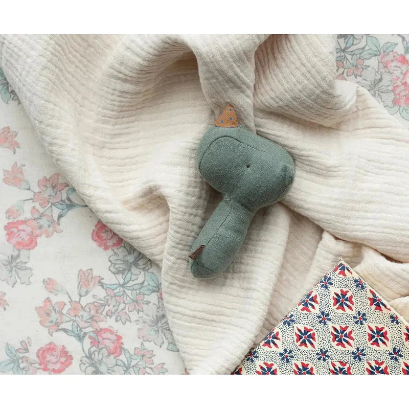 Maileg Lullaby Friends Rhino Rattle Pine