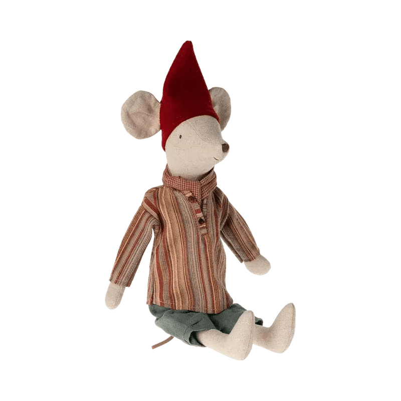 Maileg Medium Christmas Mouse Medium Boy - Studio Play