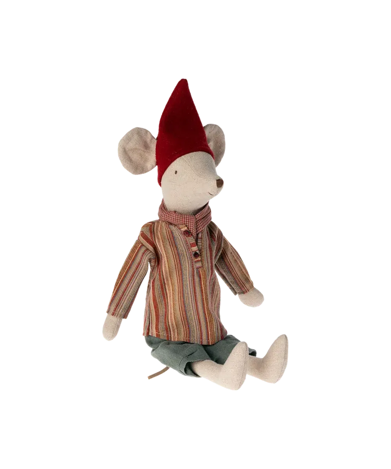 Maileg Medium Christmas Mouse Medium Boy
