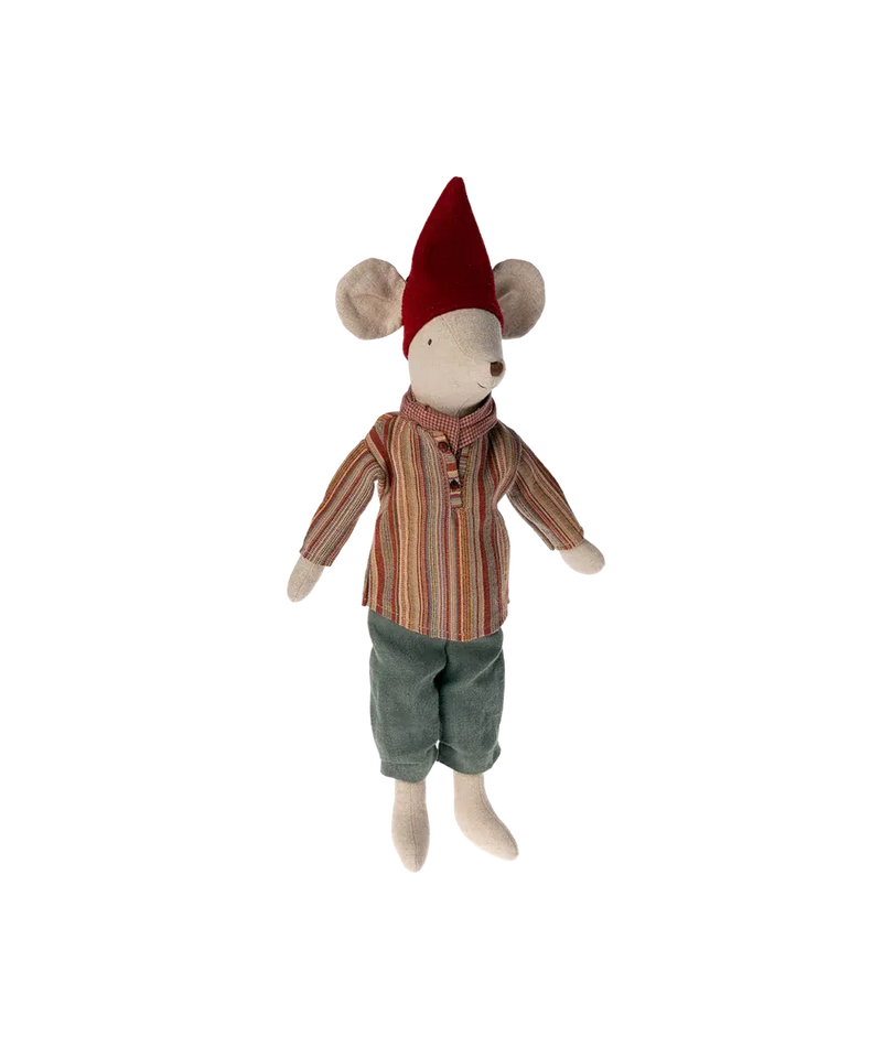 Maileg Medium Christmas Mouse Medium Boy