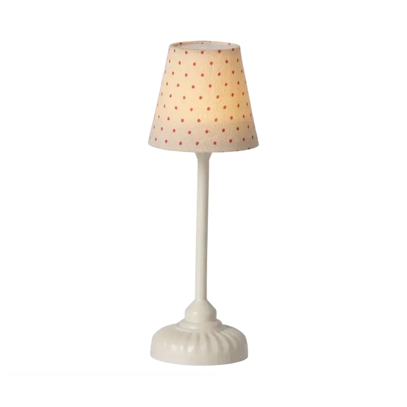 Maileg Miniature Vintage Floor Lamp Sand