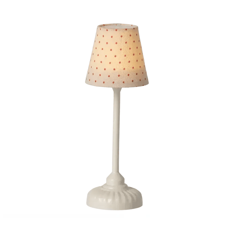 Maileg Miniature Vintage Floor Lamp Sand - Studio Play